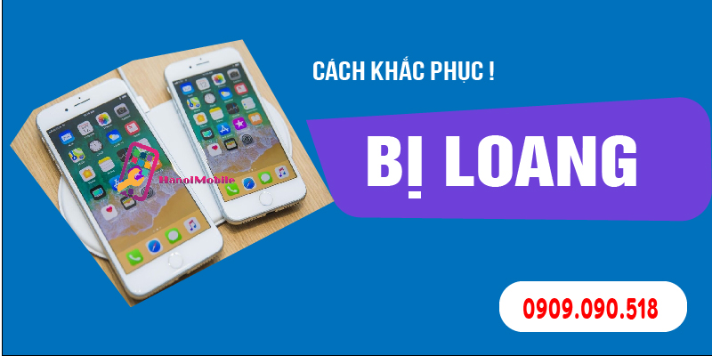 Hình 1: Iphone bị loang màu cần sửa chữa